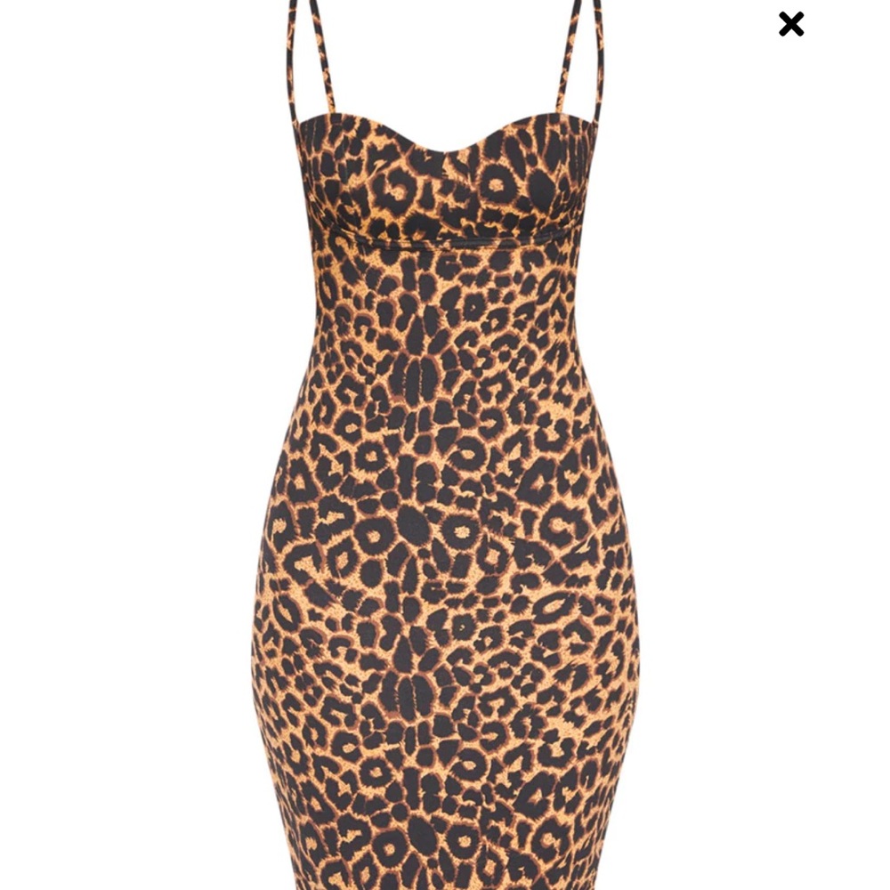 Pretty little thing cheetah dress